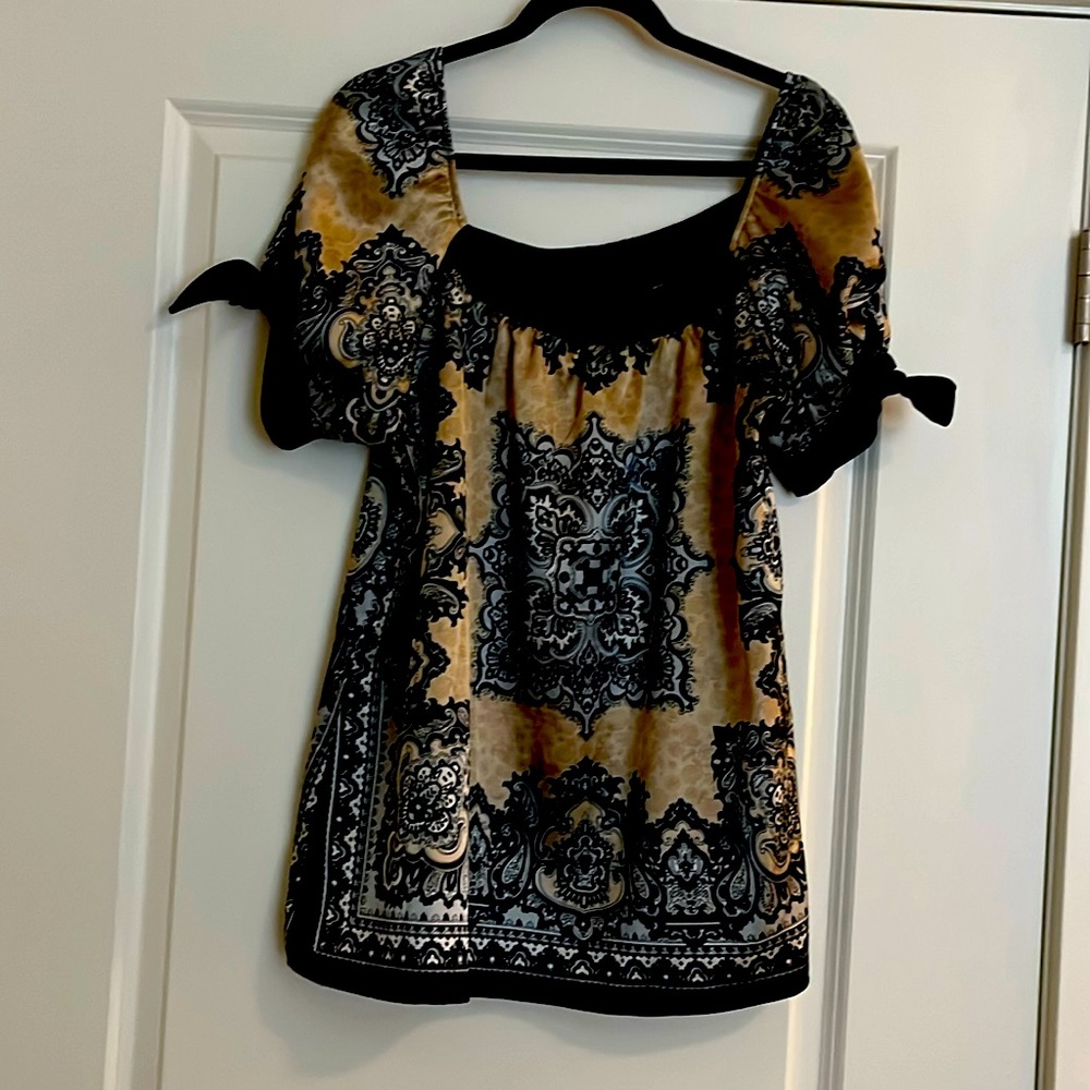 Used M. Kalan satin blouse